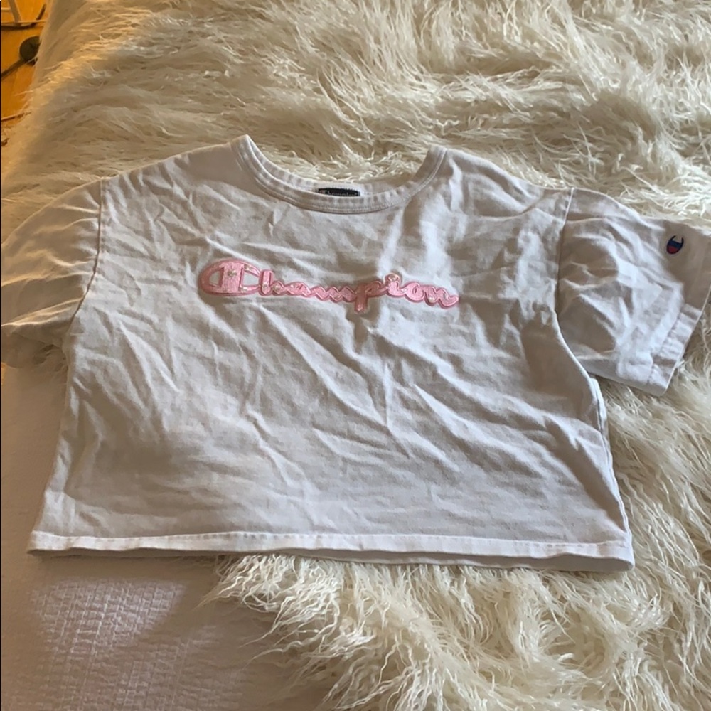 Champion cropped tee